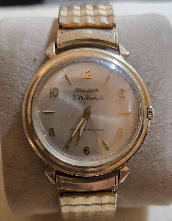 Bulova 23 Jewel Self Winding Mens Wrist Watch - Etsy
