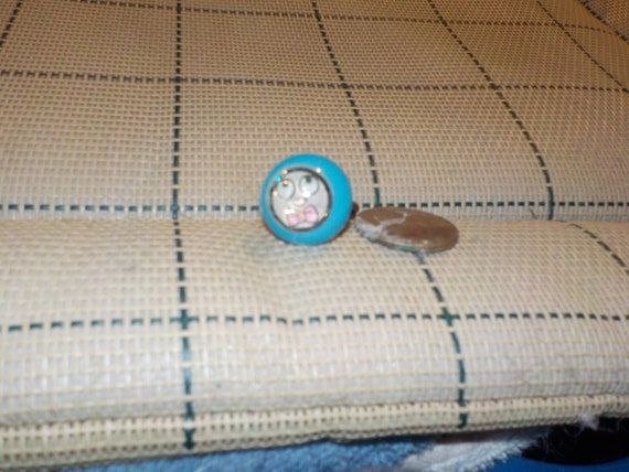 Lucite Dome Ring.Adjustable - image 1