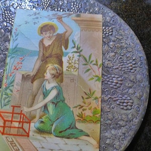 Star Machine Co., Buffalo, NY Werbekarte. Chromolithographie. Kinder