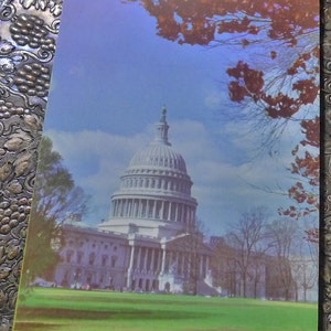 アメリカ合衆国の首都、ワシントン D.C. の実写ポストカード。1970 年代頃。未使用