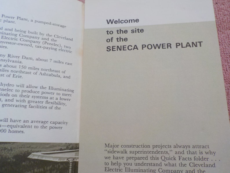 Puede incluir: Bienvenido al sitio de la planta de energ&iacute;a Seneca. Los grandes proyectos de construcci&oacute;n siempre atraen a "superintendentes de acera", y es por eso que hemos preparado esta carpeta de datos r&aacute;pidos para ayudarlo a comprender qu&eacute; es la Cleveland Electric Illuminating Company y la