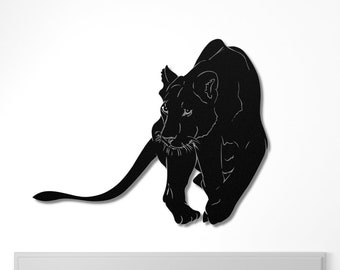 Tiger Metal Wall Art, Metal Tiger Art, Tiger Wall Decor, Tiger Art, Tiger Decor, Animal Wall Hanging, Livingroom Decor