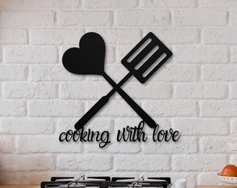 Kitchen Decor Wall Metal, Above Stove Decor, Kitchen Decor Above Stove, Kitchen Decor for Wall, Housewarming Gifts Décor, Kitchen Decor