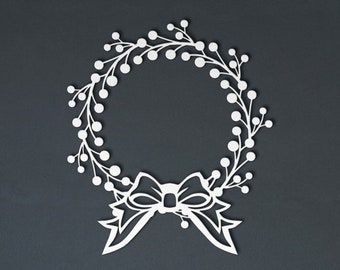 Metal Wreath Signs, Metal Wreath for front Door, Metal Wreath Signs Christmas, Metal Christmas Wreath Signs, Metal Wreath Modern