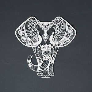 Elephant Wall Art, Metal Elephant Wall Art, Metal Elephant Wall Decor, Elephant Decor for Home, Elephant Gifts for Women and Men