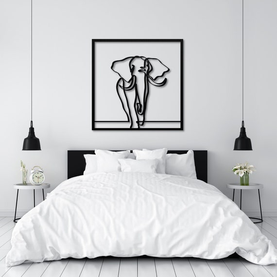 Elephant Wall Art, Elephant Decor for Home, Elephant Decorations, Elephant Gifts, Elephant Gifts for Women, Elephant Gifts for Men