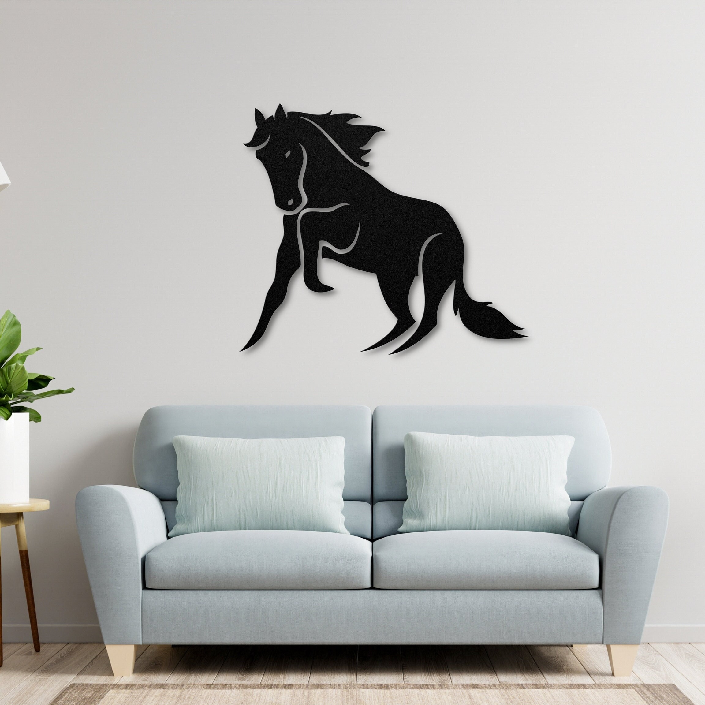 Horse Metal Wall Art Metal Horse Art Horse Metal Wall Decor Etsy