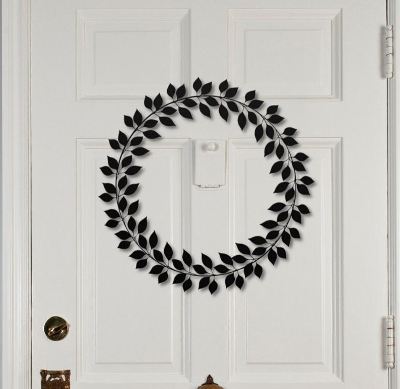 Metal Wreath Signs Metal Wreath for Front Door Metal Wreath Etsy