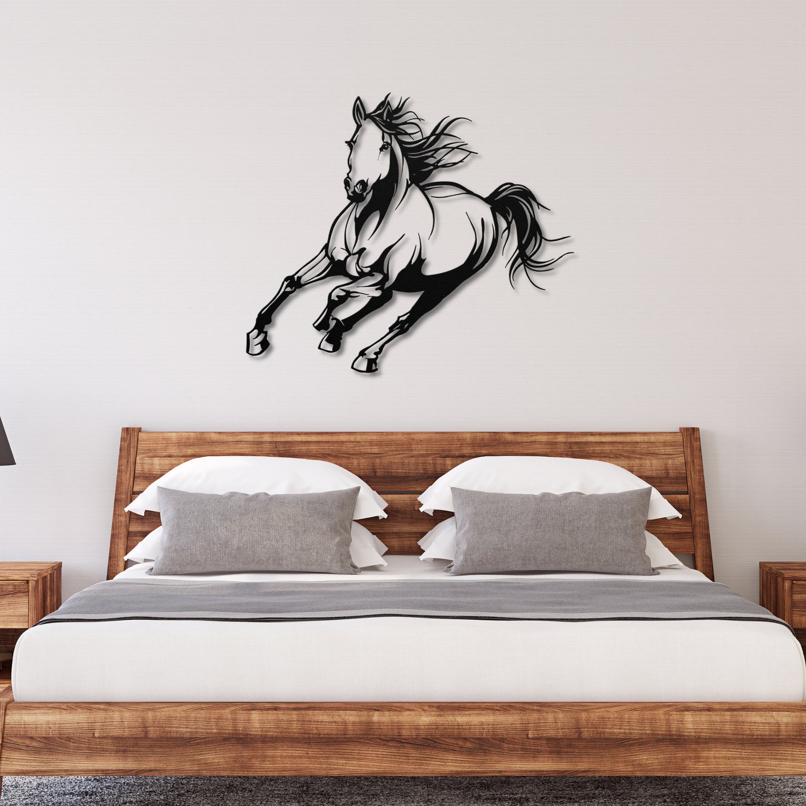 Horse Metal Wall Art Metal Horse Art Horse Wall Decor Metal - Etsy