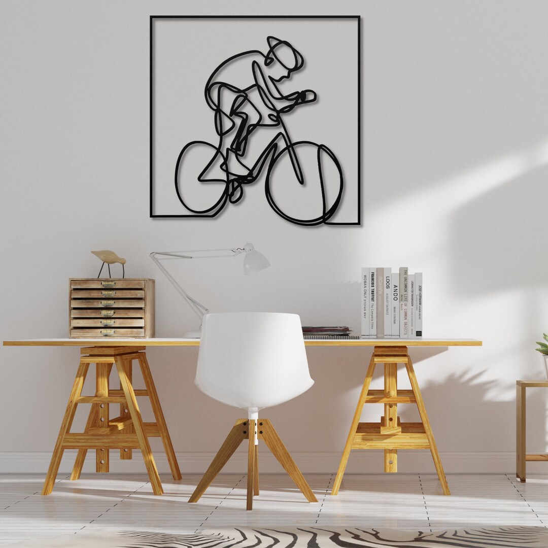 Metal Bike Wall Art Bike Wall Decor Metal Bike Decor Gifts - Etsy