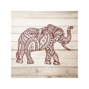 Elephant Wall Art, Metal Elephant Wall Art, Metal Elephant Wall Decor, Elephant Decor for Home, Elephant Gifts for Women and Men image 3