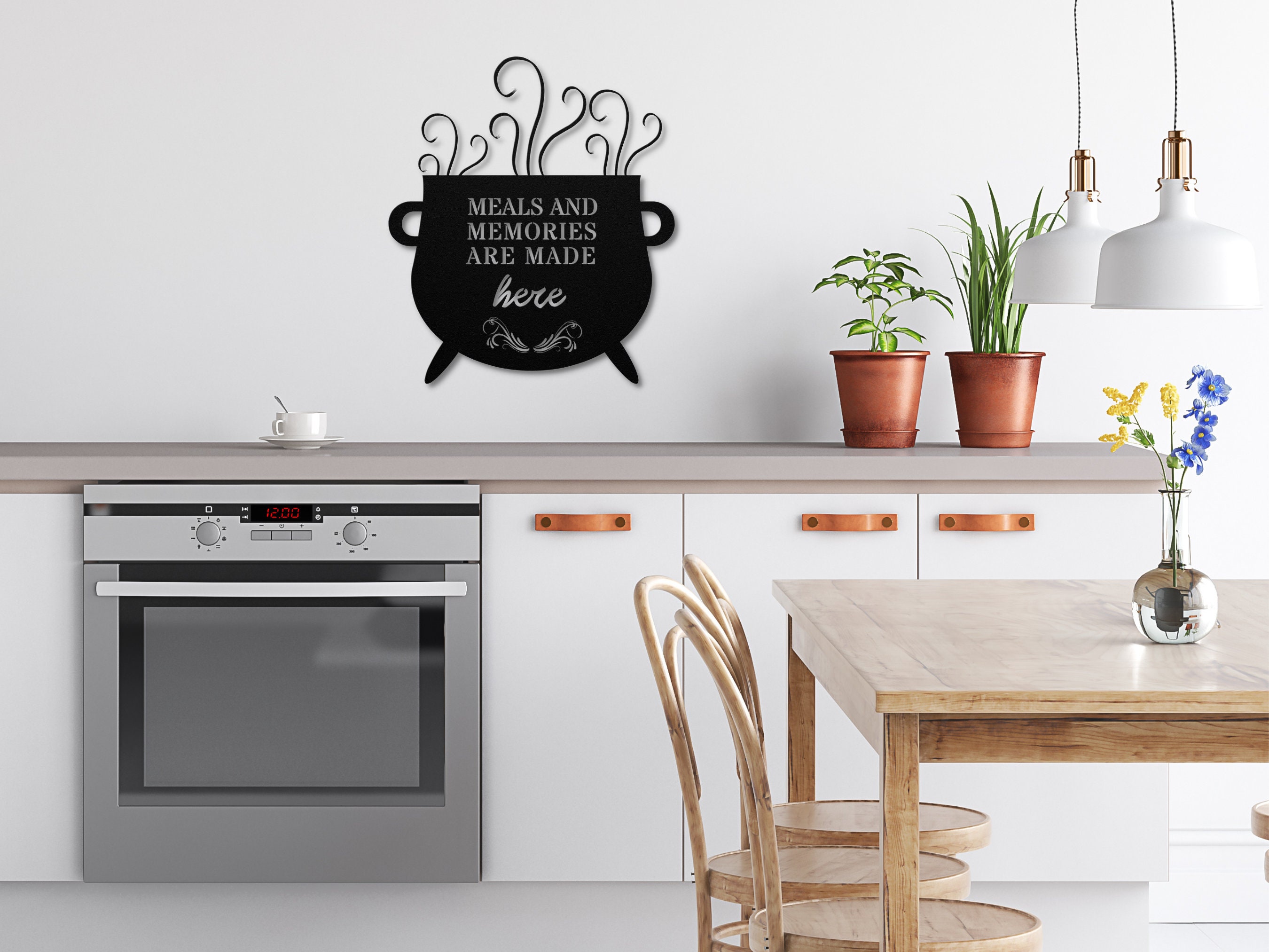 Kitchen Decor Wall Metal Above Stove Decor Kitchen Decor - Etsy