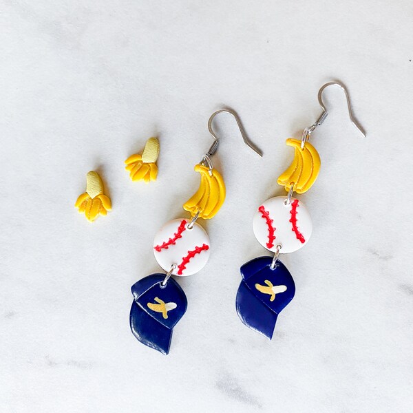 Baseball Earrings Etsy
