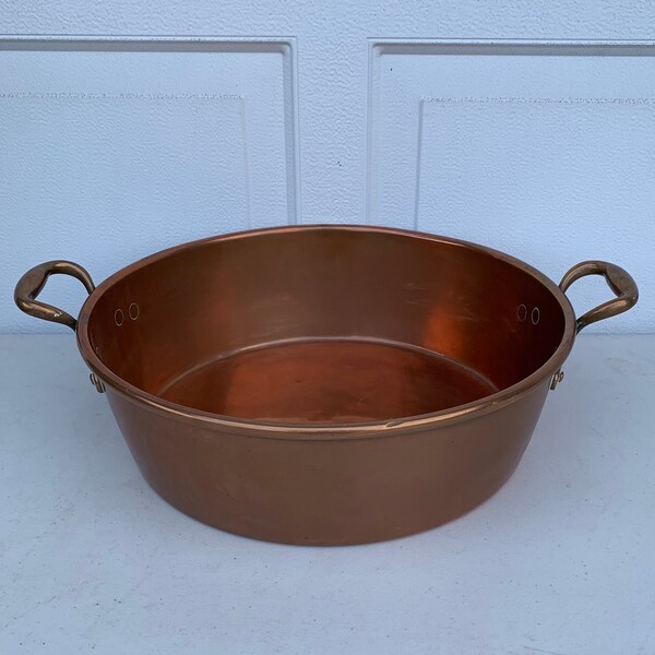 Copper Jam Pan Etsy UK