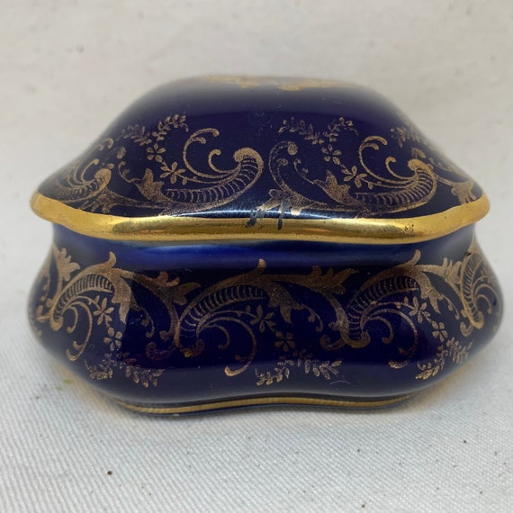 Beautiful Vintage Trinket Box / Ring Box from Lim… - image 3