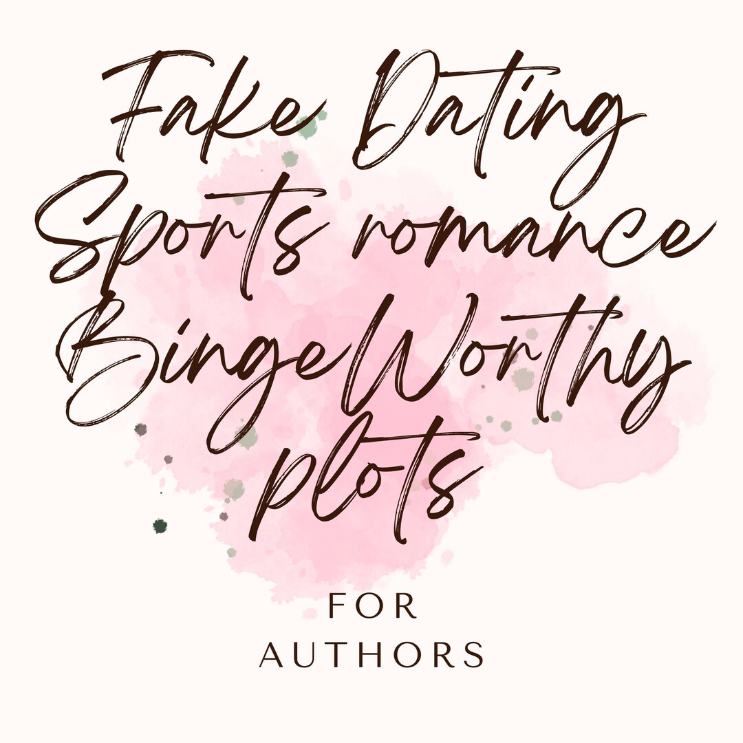 Sports Romance Plot Template, Fake Dating, Hockey (digital Download) - Etsy
