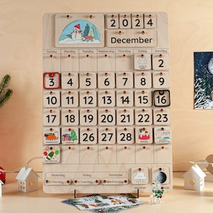 Perpetual Calendar, Kids Calendar Classroom, Calendar Board, Preschool Curriculum, Wooden Calendar, Classroom Decor, School Decor, Wall Art