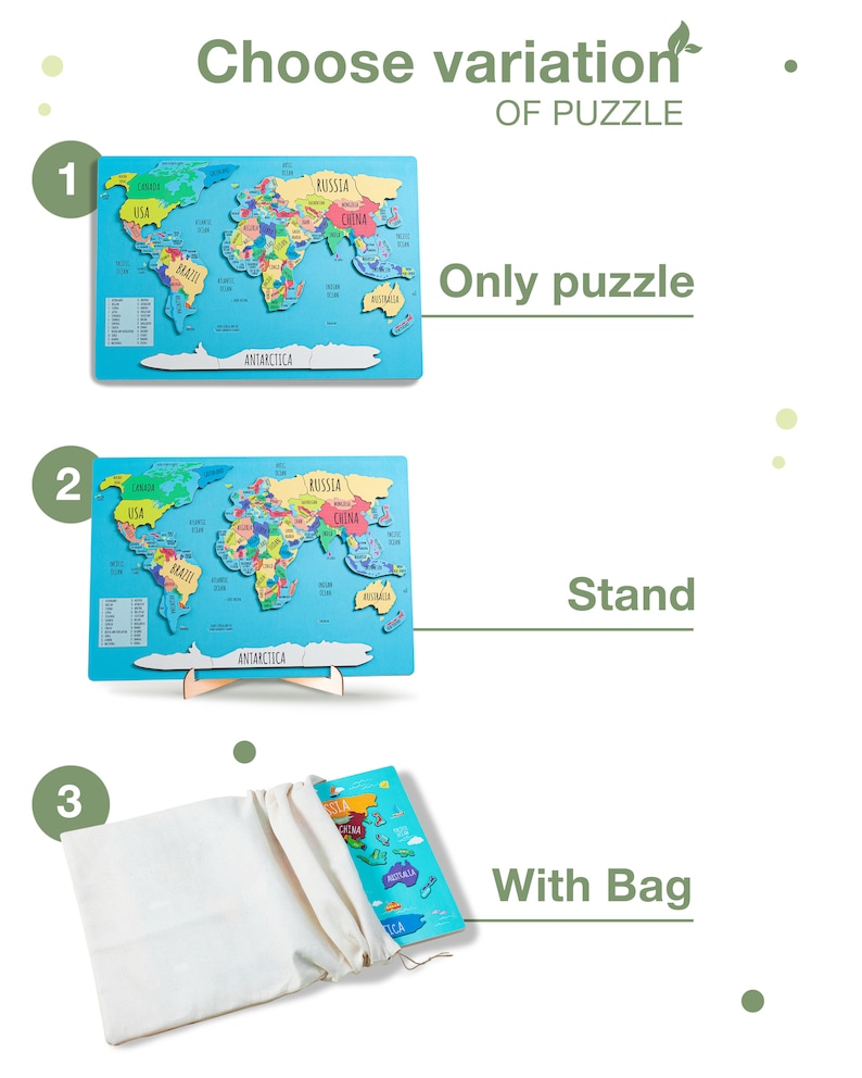 Kids world map, Gift for kids, World map puzzle for kids gift, Homeschool Jigsaw puzzle Kids puzzle Continent puzzle Geography for kids image 8