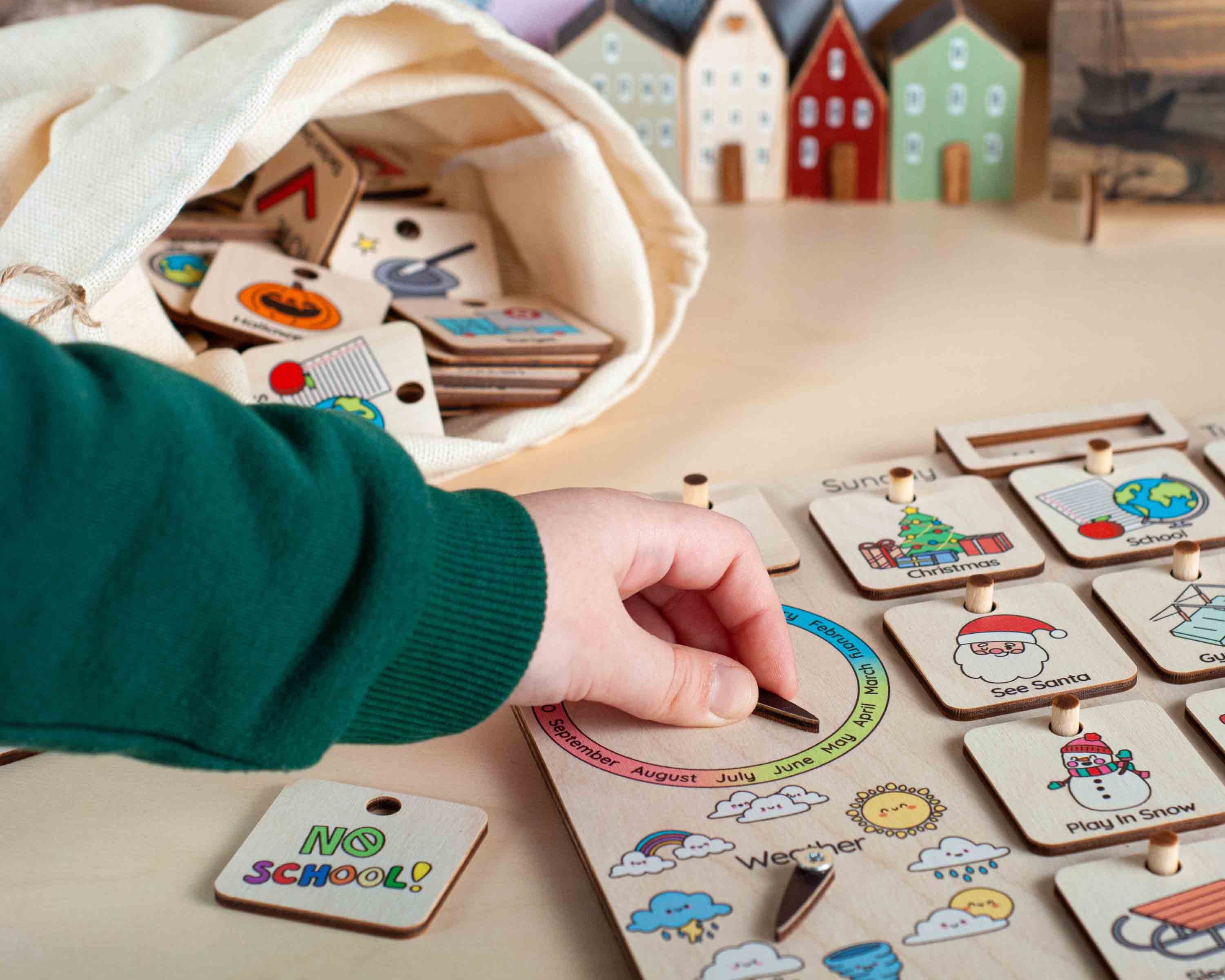 Editable Weekly Visual Routine Chart With Cards Chore Chart - Etsy UK