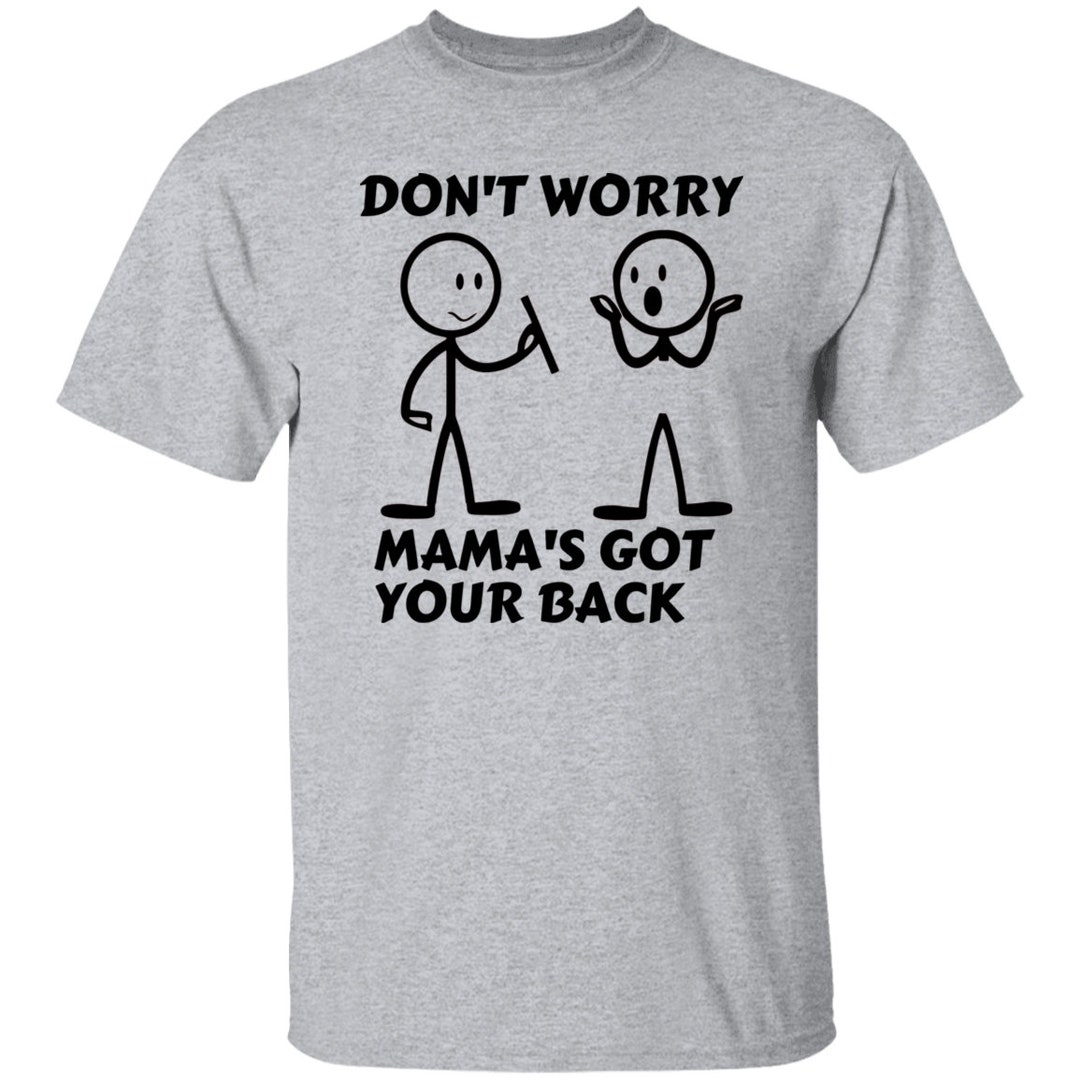 Stumble Guys 3d Ive Got Your Back Funny Stick Man Joke T-Shirt