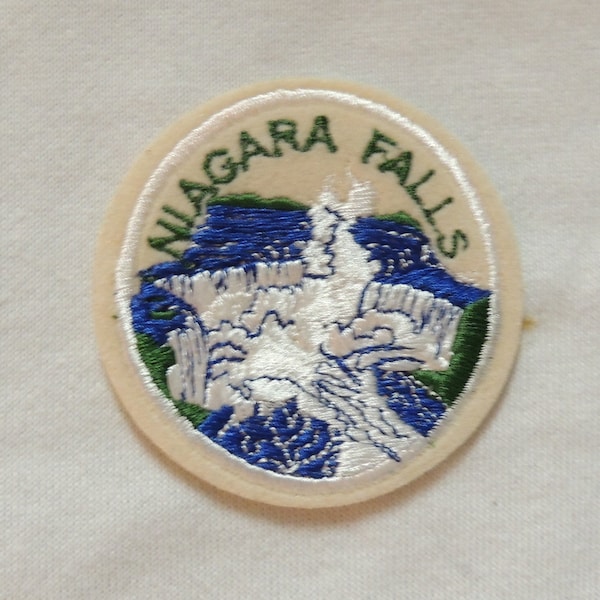 Niagara Falls National Park Patch Embroidered Iron-on Applique For