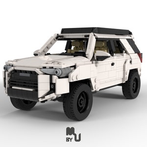 Toyota 4runner Gen 5 (White) Inspired Model (INSTRUCTIONS ONLY)