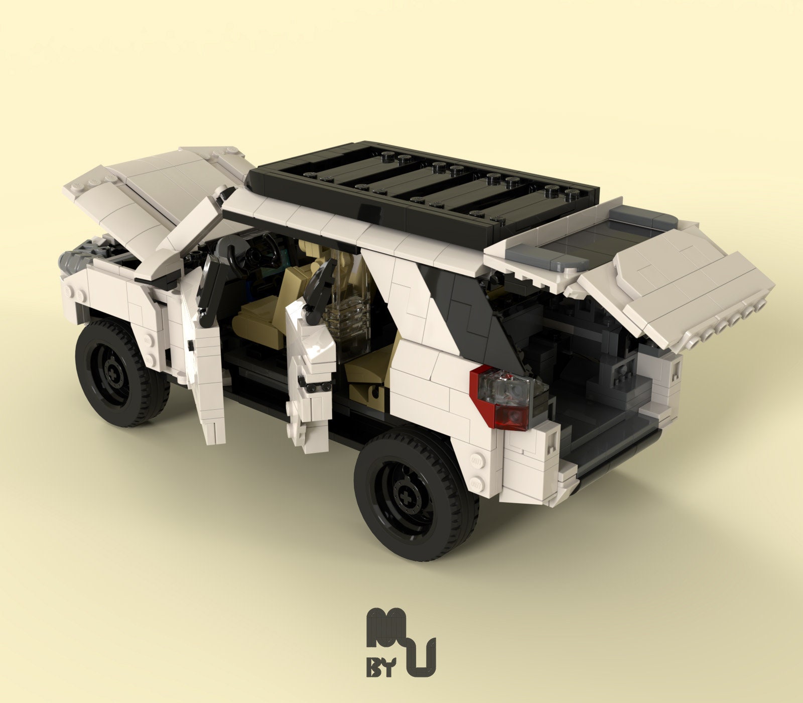 Gen 5 Toyota 4runner white Inspired Kit Etsy