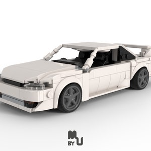 Nissan S14 (White) Inspired Model (INSTRUCTIONS ONLY)
