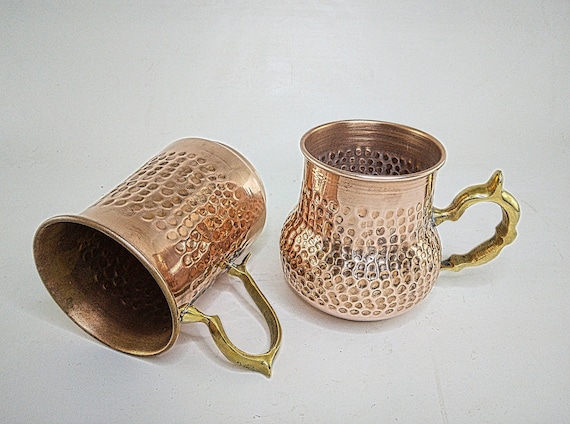 4 Pieces Red Copper Mugvintage Moscow Mule Mugcampfire 