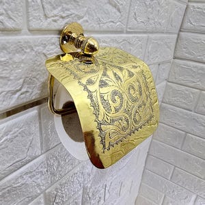 Porta carta igienica - Porta rotolo di carta igienica indipendente - Porta fazzoletti da bagno a parete