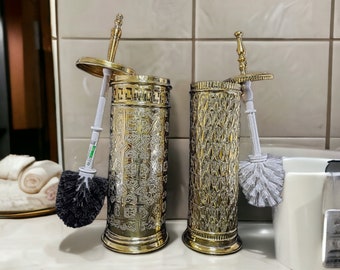 toilet bowl brush and holder, toilet brush, brush holder, toilet brush holder,silver bathroom accessories,brass Bathroom Accessories,