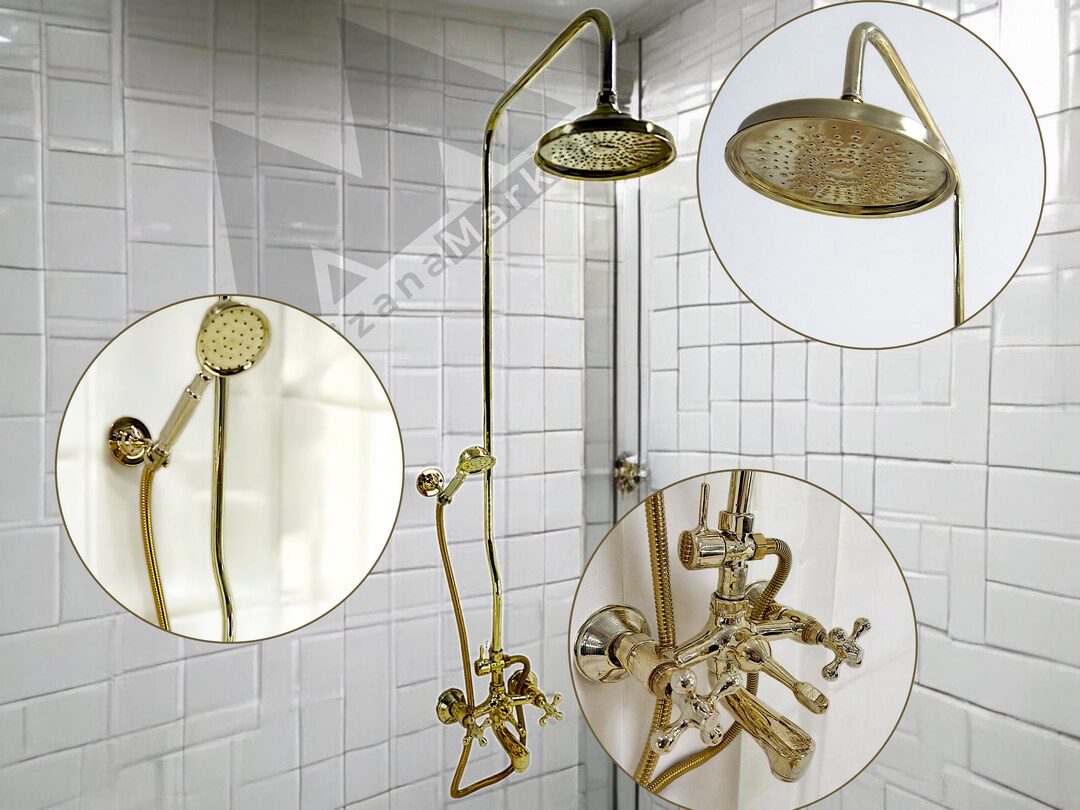 Vintage Shower Fixtures Antique Shower Fixtures Vintage Shower Faucet ...