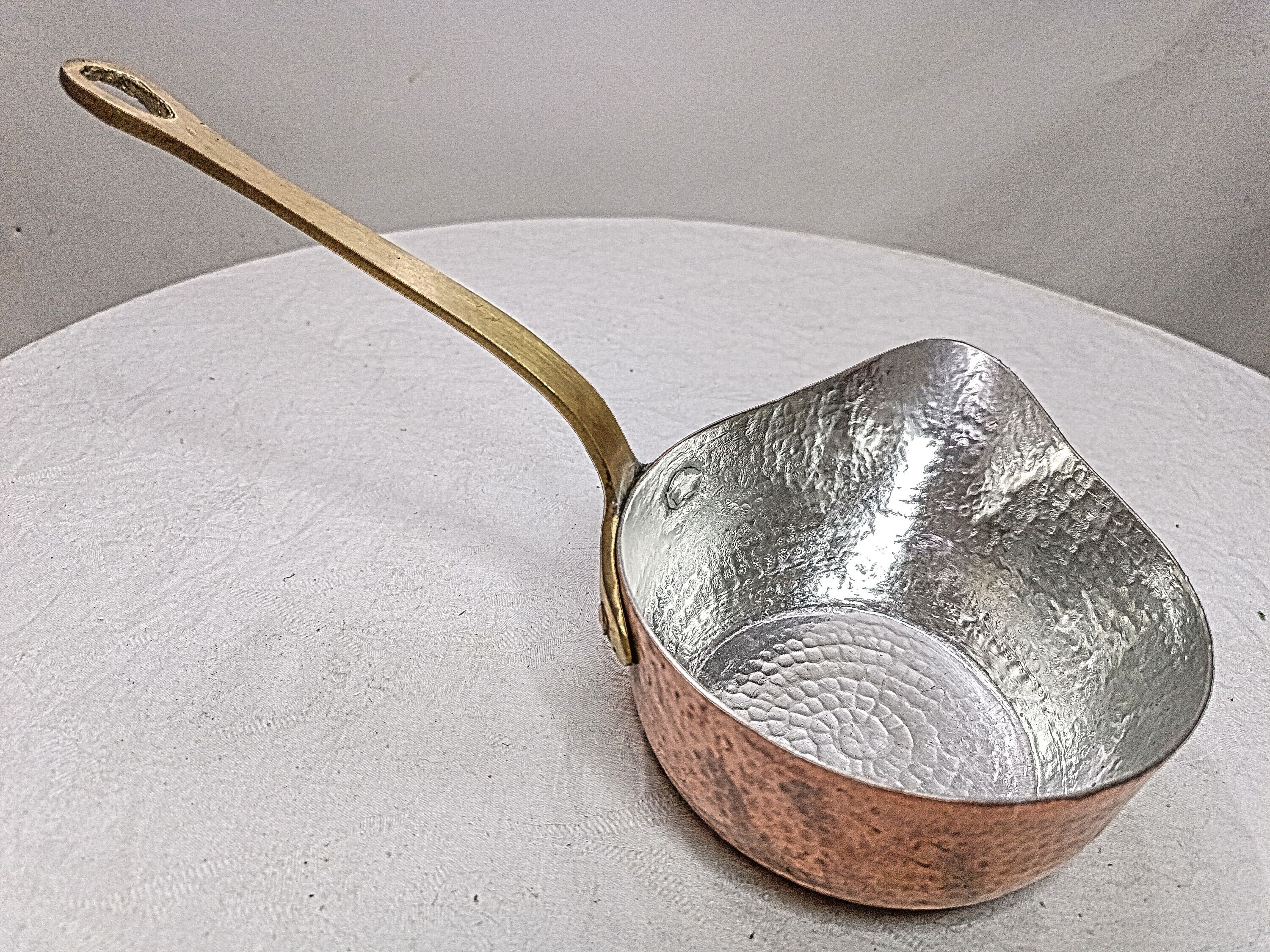 Handcrafted Copper Sauce Pot With Copper Handlepremium Etsy Australia