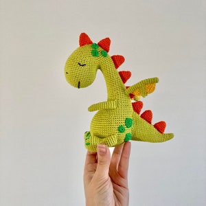 Tim the Dragon/ cute crochet dragon pattern/ Crochet Dragon pattern/ Dragon Crochet/ PDF
