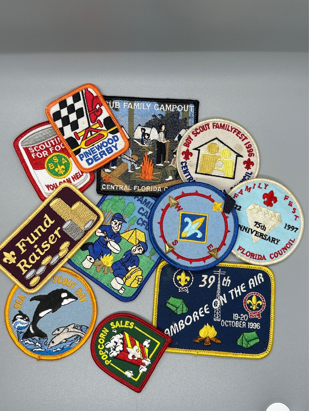 Vintage Boy Scout Patches Central Florida Council Scouting Etsy