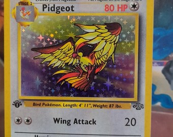 Pidgeot 24/64 Jungle Pokemon Card LP Cond # 