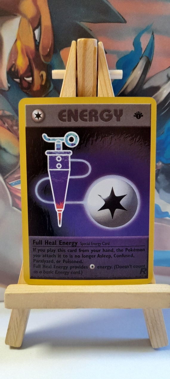 Pokémon Energy Full Heal Energy Card 81/82 Team Rocket Edition - Etsy
