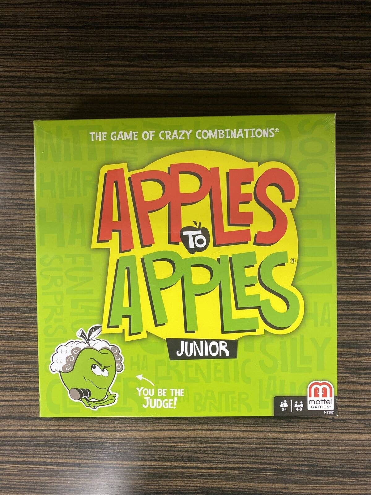 Mattel Games Apples to Apples Junior the Game of Crazy Etsy
