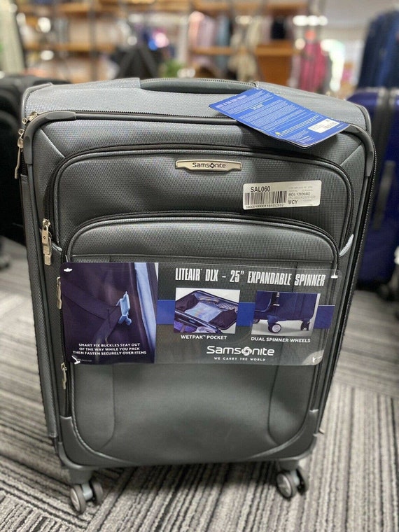 New Samsonite Liteair DLX Luggage Gray Etsy