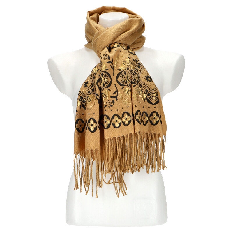 Écharpe Cachemire Femme & Homme - Châle Chaud Automne Hiver, Foulard