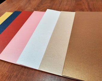 Envelopes, Metalic Envelopes, Shiny Envelopes, Blank Envelopes, 5.5"x7.9" Envelopes