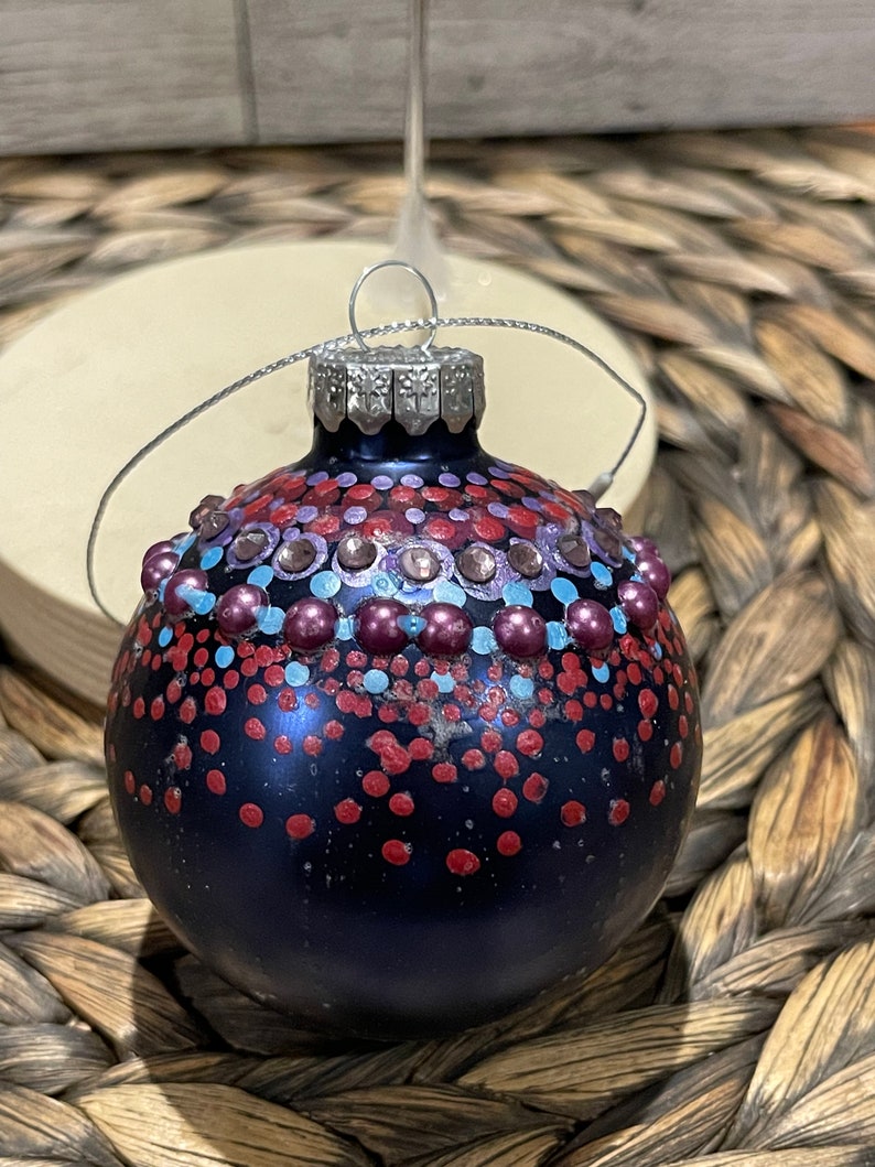 Winter 2.5 Christmas ornament Glass Bauble image 2