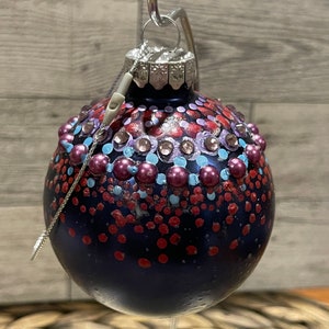 Winter 2.5 Christmas ornament Glass Bauble image 1