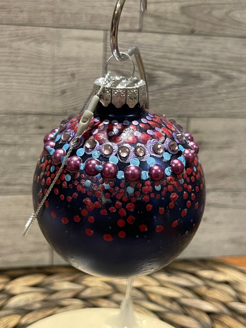 Winter 2.5 Christmas ornament Glass Bauble image 1