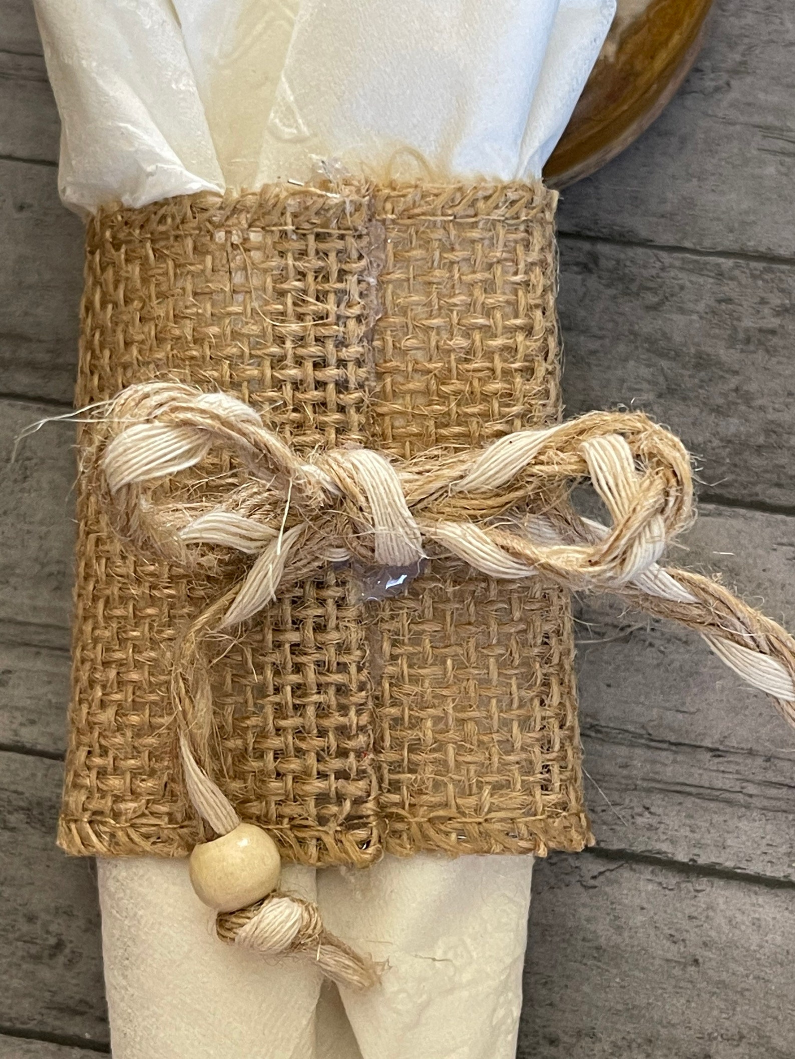 Jute Rope Napkin Rings, All Natural Material Etsy
