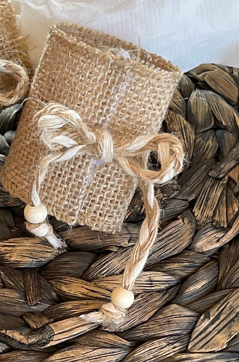 Jute Rope Napkin Rings, All Natural Material Etsy