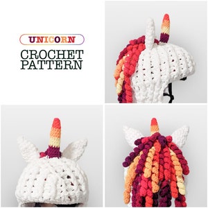 Unicorn helmet cover pattern| Crochet Unicorn pattern| crochet pattern ski unicorn helmet cover | Unicorn crochet pattern