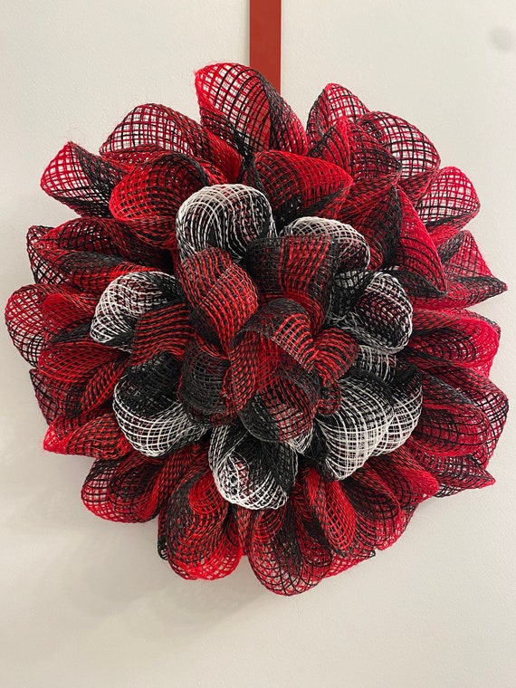 Flower Petal Wreath Year Round Wreath Wreath for Home Etsy