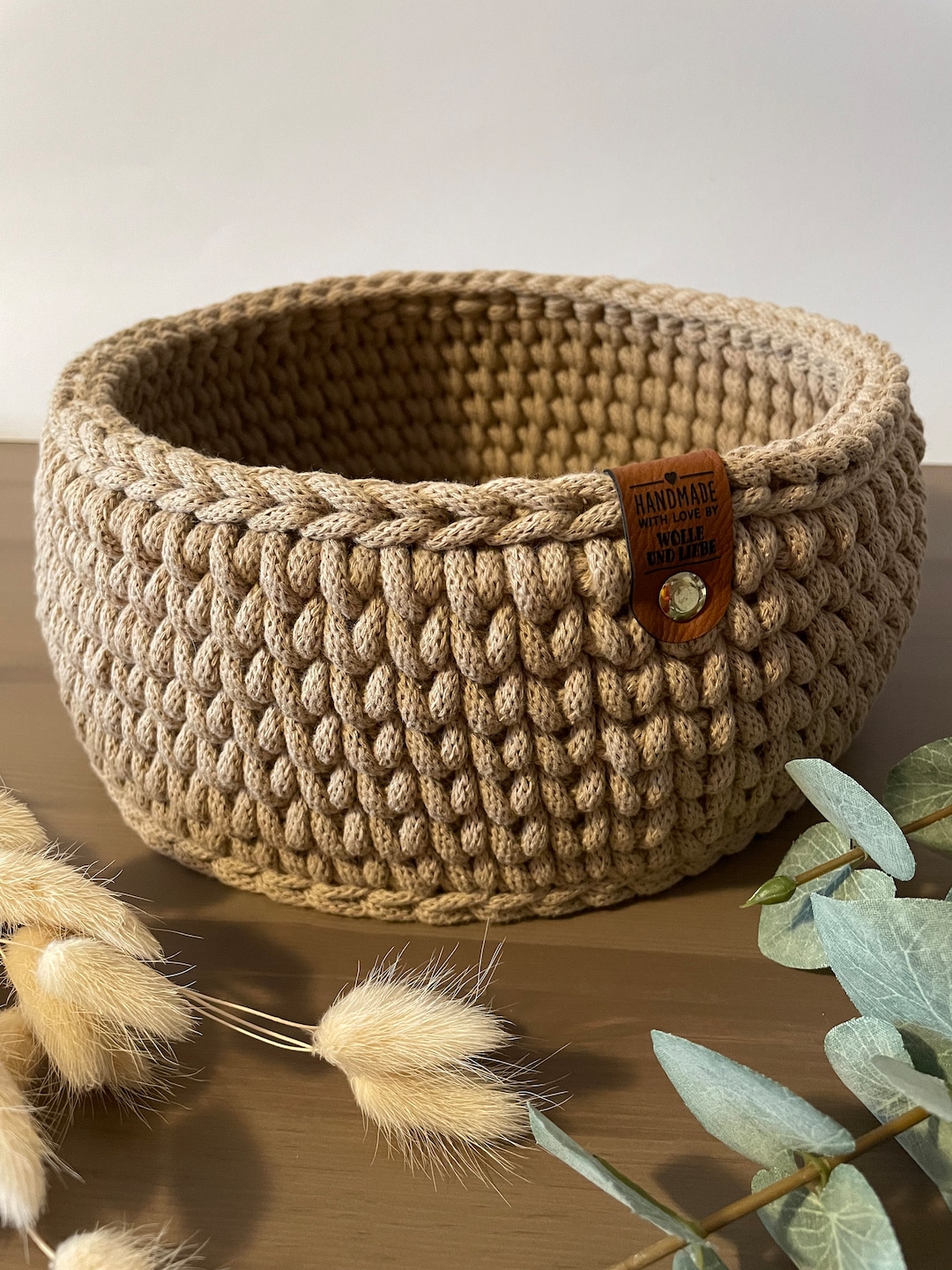 Modern Bread Basket Bread Basket Kitchen Helper Crochet Basket Gift