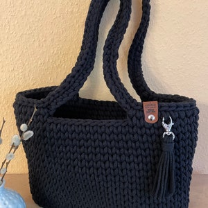 Tasche gehäkelt | Umhängetasche | Shopper | Geschenkidee | Henkeltasche | Häkeltasche | große Farbauswahl | Tasche mit Henkel | Strandtasche